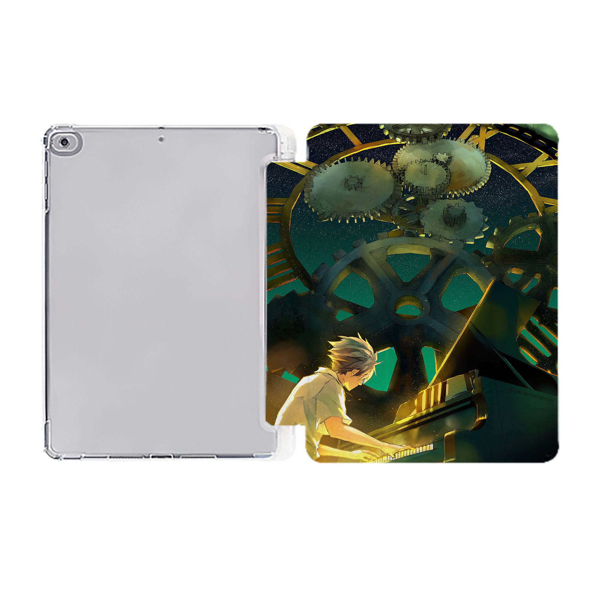 （画像用） EVA 新世紀エヴァンゲリオン IPad ケース ペン収納付き 三つ折りスタンド PUレザー×シリコン 対応機種9.5/10.5/10.9インチ